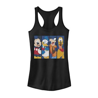 Juniors' Disney's Mickey Mouse and Friends Bro Time Tank Top