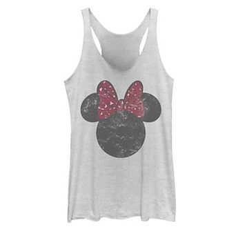 Juniors' Disney's Minnie Mouse Silhouette Tank Top