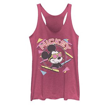 Juniors' Disney's Mickey Mouse 90's Portrait Tank Top