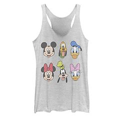 Mickey Mouse Black Tank Top Adult Small  Black tank tops, Black tank, Tank  tops