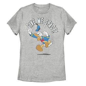 Juniors' Disney's Donald Duck Give Me Space Graphic Tee
