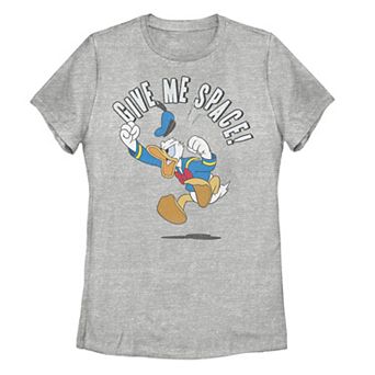 Juniors' Disney's Donald Duck Give Me Space Graphic Tee