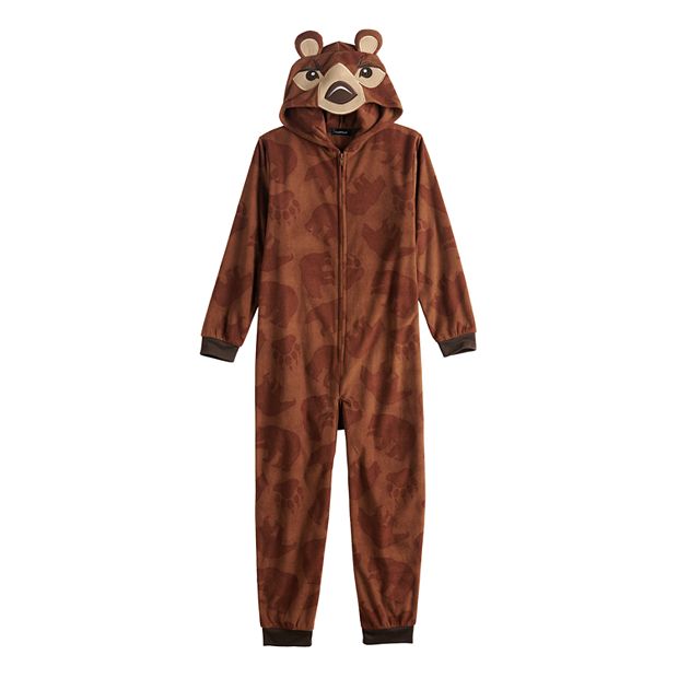 Boys 4 16 Cuddl Duds One Piece Union Suit Pajamas