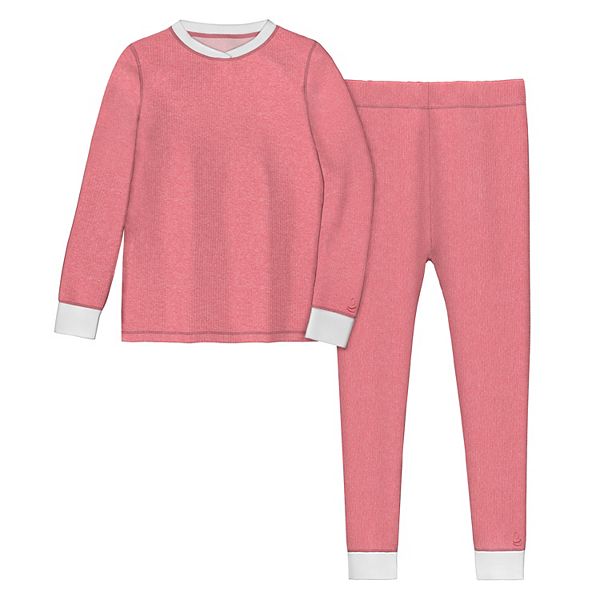 Cuddl Duds Unicorn Thermal Underwear 2-Piece Base Layer Set Toddler Girl  Size 4T