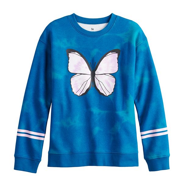 Cloud discount butterfly crewneck