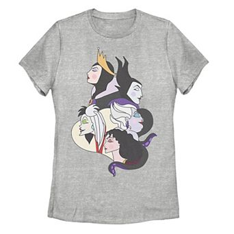 Disney Villains Juniors' Group Shot Graphic Tee