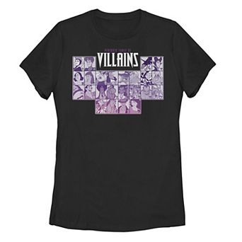 Disney Villains Juniors' Periodic Table Of Villains Graphic Tee