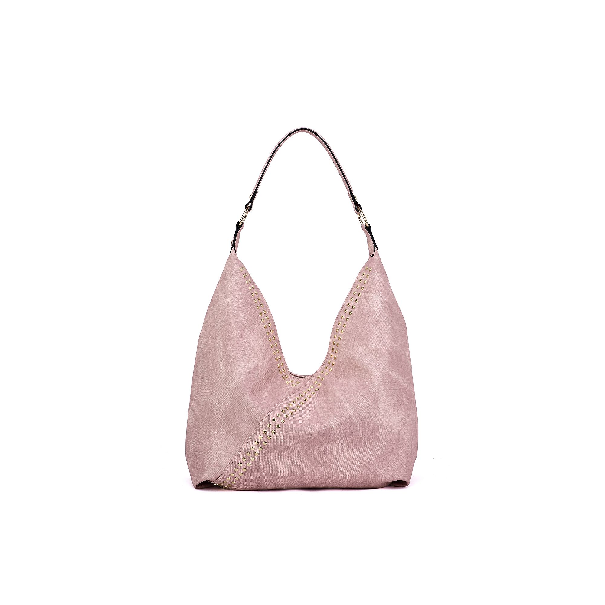 Mellow World Eliza Hobo Bag, Misty Pink