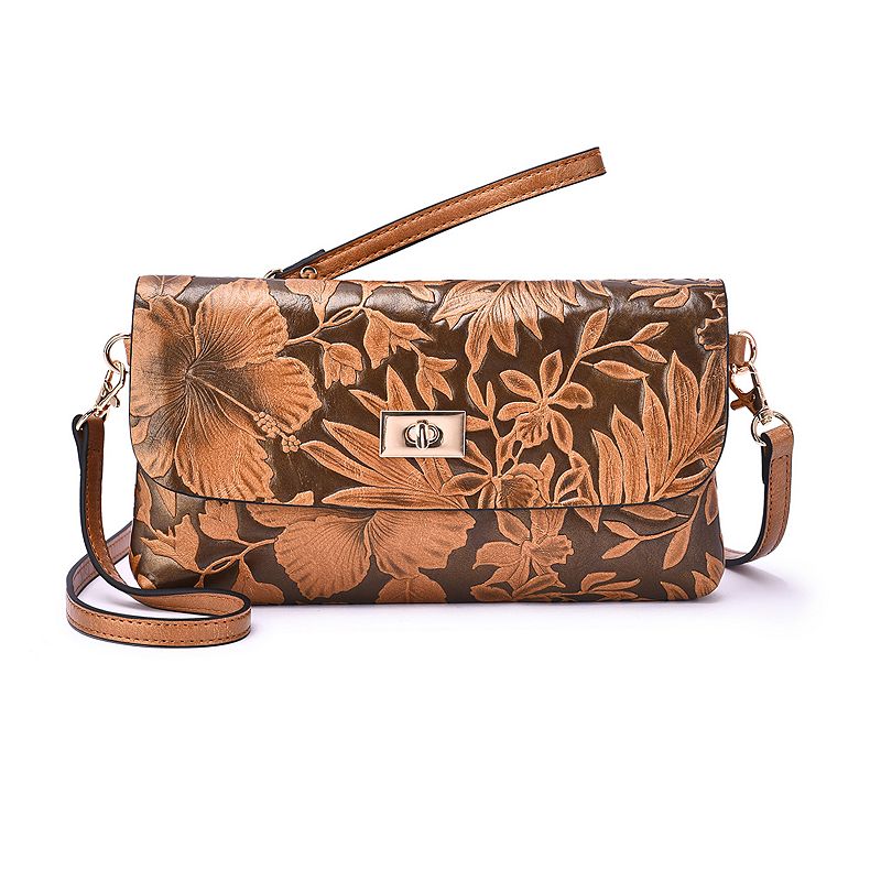 Mellow World Sarita Floral Crossbody Bag, Red