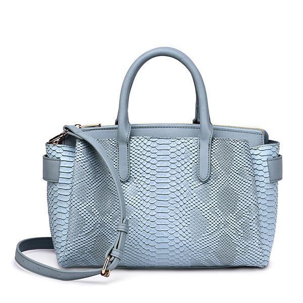 Mellow World Maddie Faux Snakeskin Satchel