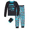 Boys 6-12 Cuddl Duds® Top, Pants & Socks Pajama Set