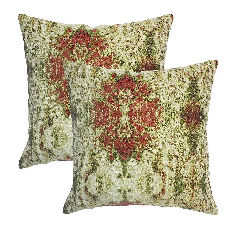 HFI Mystical 2-piece Throw Pillow Set, Multicolor, 18X18