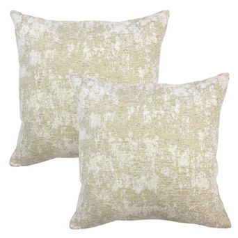 Home Fashions International Artisan 2 pc Throw Pillow Set