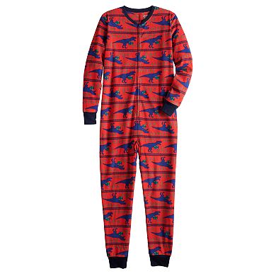 Women's Jammies For Your Families® Tree Rex Dinosaur One-Piece Pajama