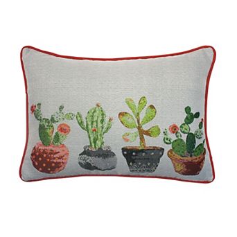 Home Fashions International Putting Down Roots Print Throw Pillow