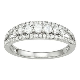 Irena Park 10k Gold 5/8 Carat T.W. Diamond Split Shank Ring