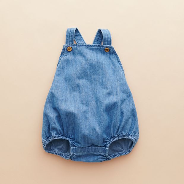 Chambray hot sale bubble romper