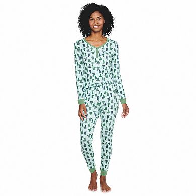 Women's LC Lauren Conrad Jammies For Your Families® Warmest Wishes Pajama Set