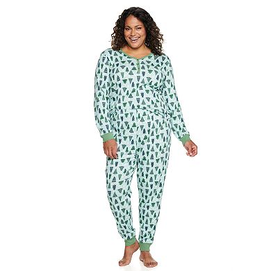 Plus Size LC Lauren Conrad Jammies For Your Families® Warmest Wishes Pajama Set