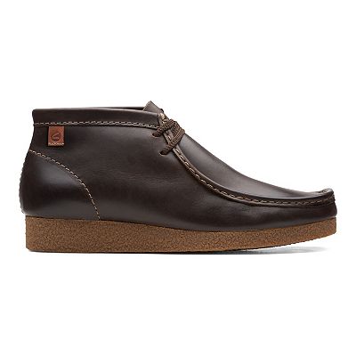 Clarks Shacre Men s Leather Chukka Boots