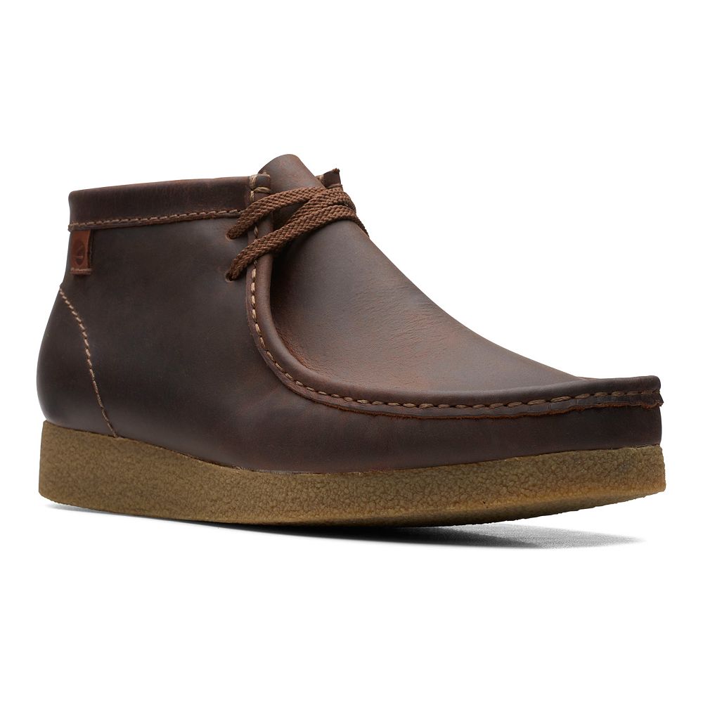 Clarks Shacre Boot, Scarpe Chukka Uomo, Dark Sand Suede 387, 43 EU - 8