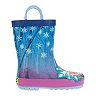 Western Chief Disney's Frozen 2 Anna Fearless Sisters Girls' Waterproof Rain Boots
