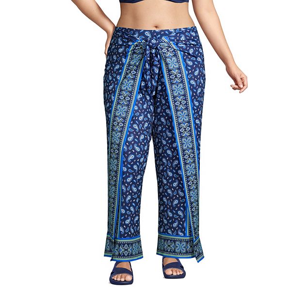 Plus Size Lands' End UPF 50 Swim Coverup Pants