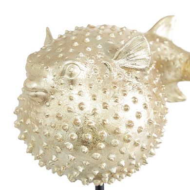 Stella & Eve Polyresin Coastal Fish Sculpture Table Decor