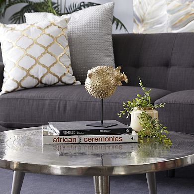 Stella & Eve Polyresin Coastal Fish Sculpture Table Decor