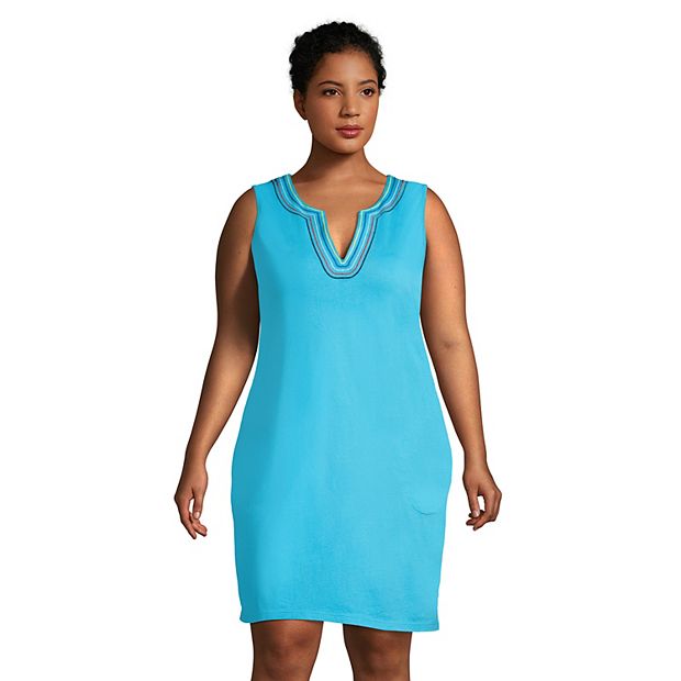 Lands end plus size swim sale cover ups