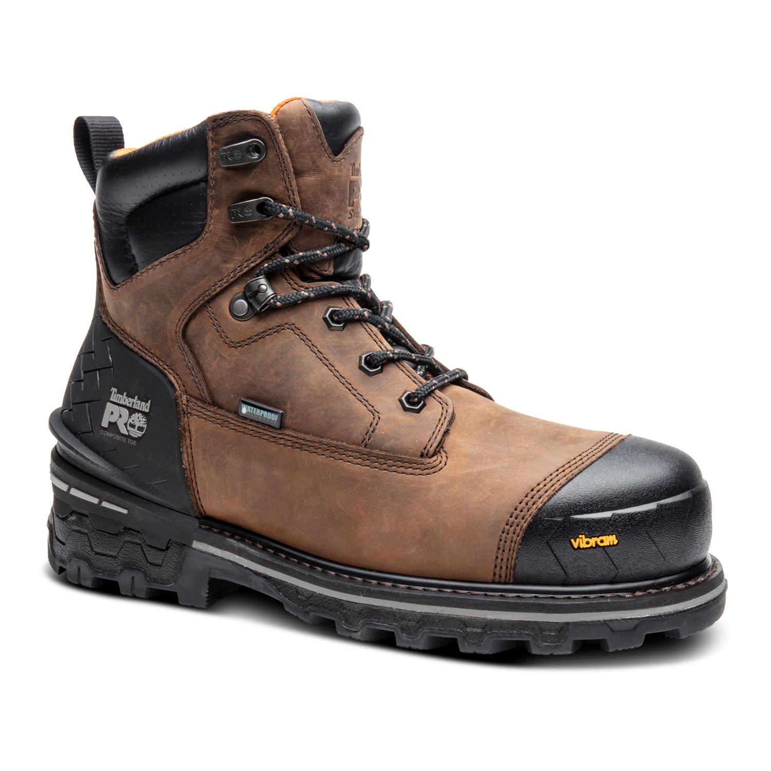 timberland pro boondock composite toe waterproof work boots