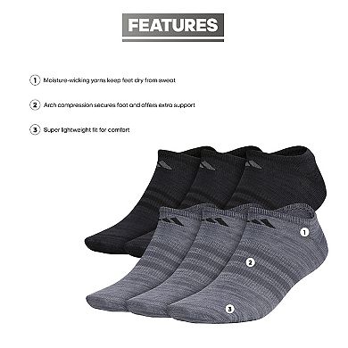 Men's adidas Superlite II No-Show Socks