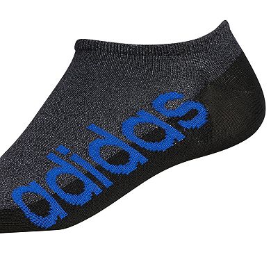 Men's adidas Linear Superlite II 6-pack No-Show Socks