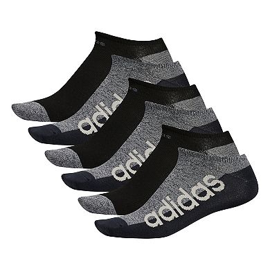 Men's adidas Linear Superlite II 6-pack No-Show Socks
