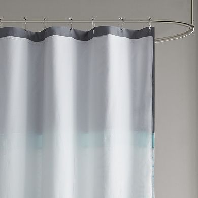 510 Design Shane Embroidered & Pieced Shower Curtain with Liner