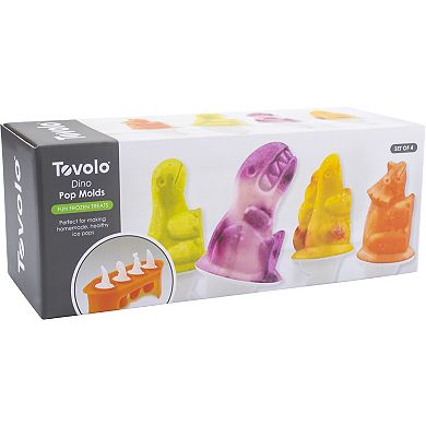 Tovolo 4-pc. Dino Ice Pop Mold Set