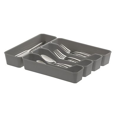 Tovolo Spectrum Diversified Hexa 5-Section Silverware Storage & Organizer Tray