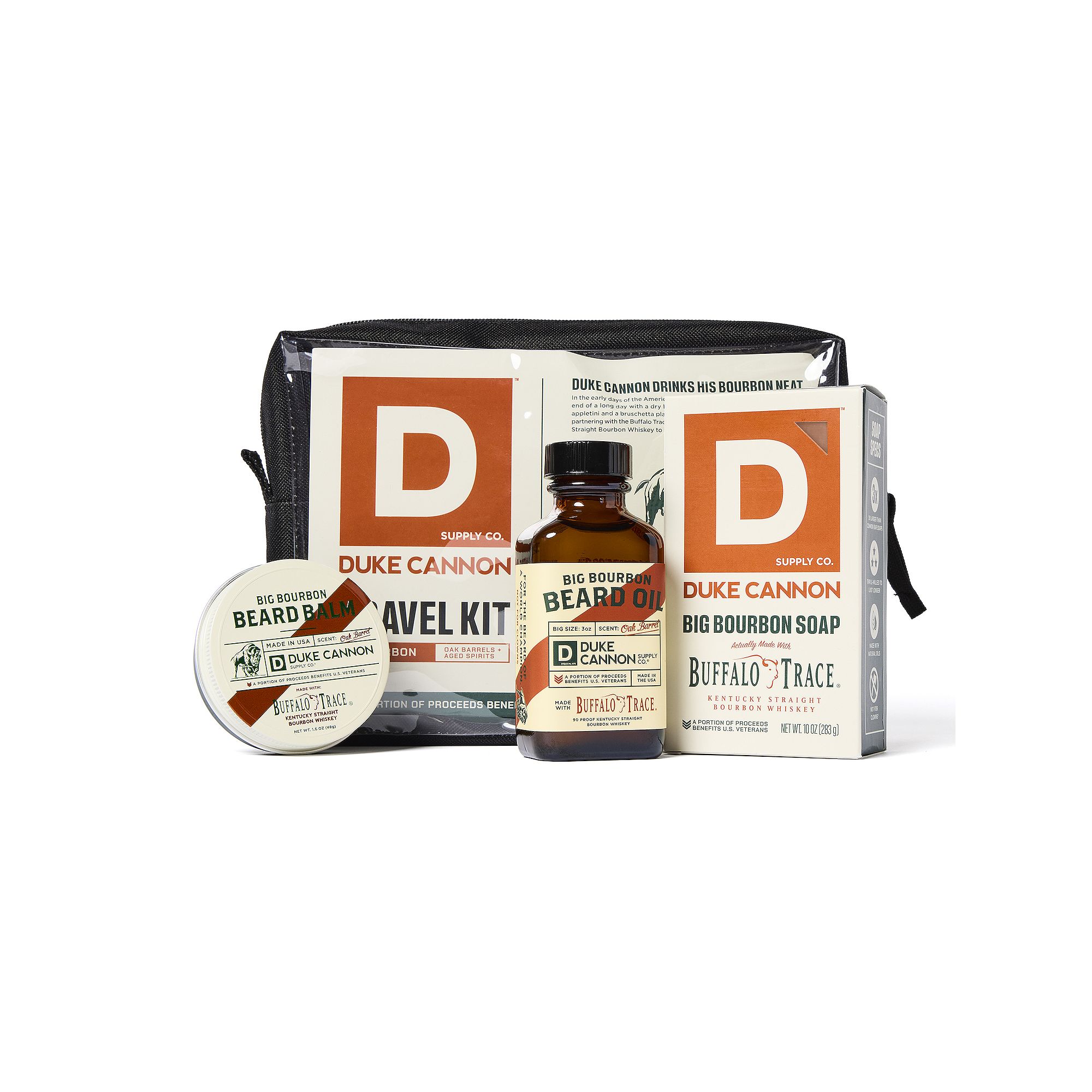 Duke Cannon Supply Co. Big Bourbon Beard Kit, Size: 3 CT, Multi