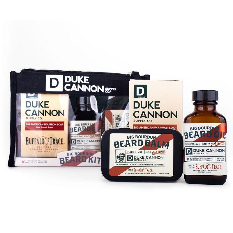 Duke Cannon Supply Co. Big Bourbon Beard Kit, Size: 3 CT, Multicolor