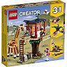 LEGO Creator 3-in-1 Safari Wildlife Tree House 31116 LEGO Set (397 Pieces)