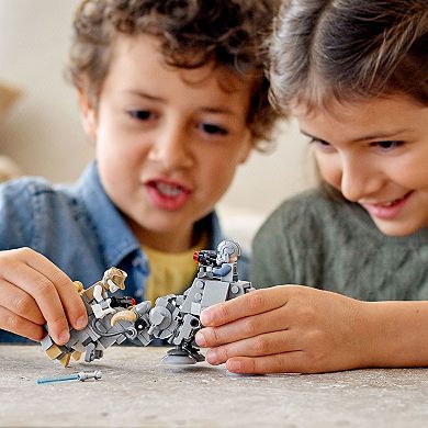 LEGO Star Wars AT-AT vs. Tauntaun Microfighters 75298 Building Kit (205 Pieces)