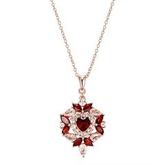 Norm jordskælv positur Red Topaz Necklaces, Jewelry | Kohl's