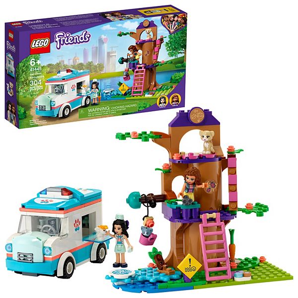 LEGO Friends Vet Clinic Ambulance 41445 LEGO Set (304 Pieces)