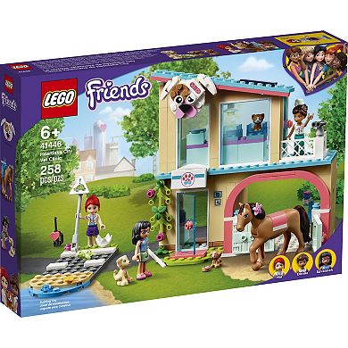 LEGO Friends Heartlake City Vet Clinic 41446 Building Kit (258 Pieces)