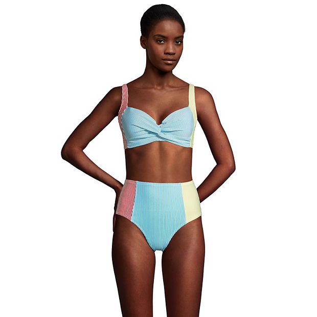 Women s Lands End DD Cup Chlorine Resistant Twist Front Underwire