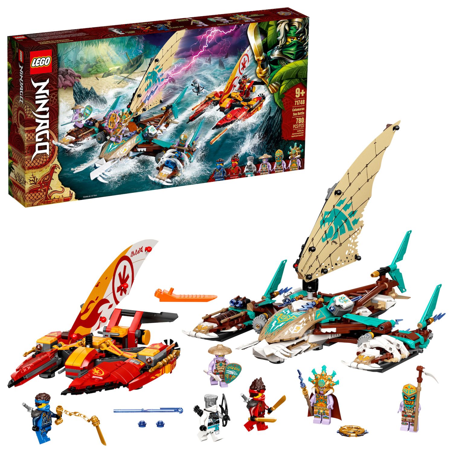 lego ninjago legacy destiny's bounty ninja playset building toy 71705