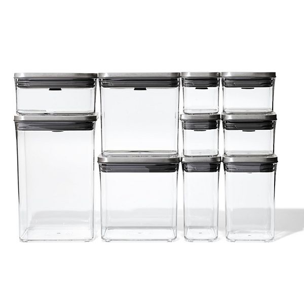 OXO Steel Pop Container Set of 6