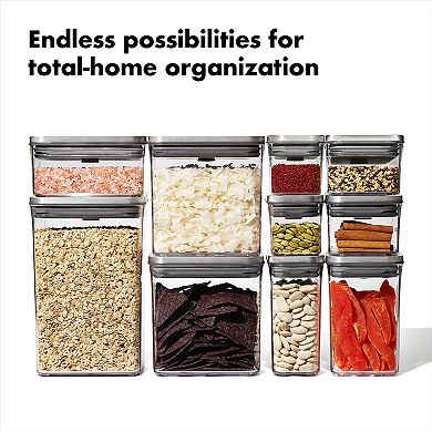 OXO SteeL POP 12-pc. Food Storage Container Set