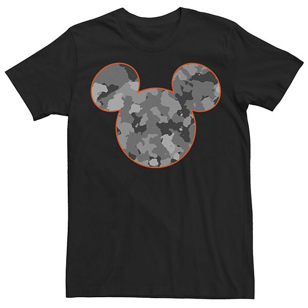 Disney's Mickey Mouse Camouflage Logo Men's Tee