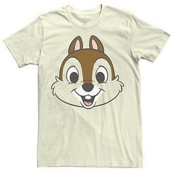 Disney's Chip And Dale Chip With Transparent Cheeks Men's Tee